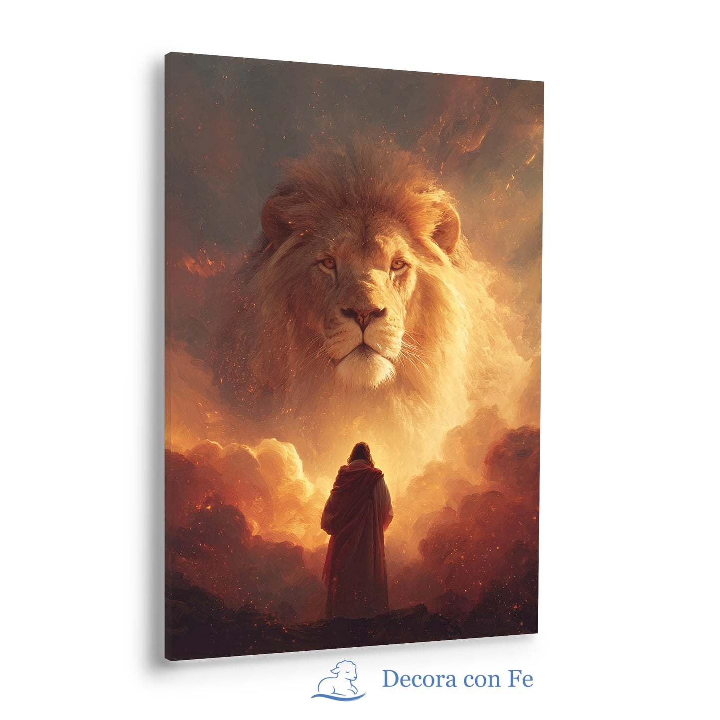 Resplandor del León de Judá y Jesús - Variante 3