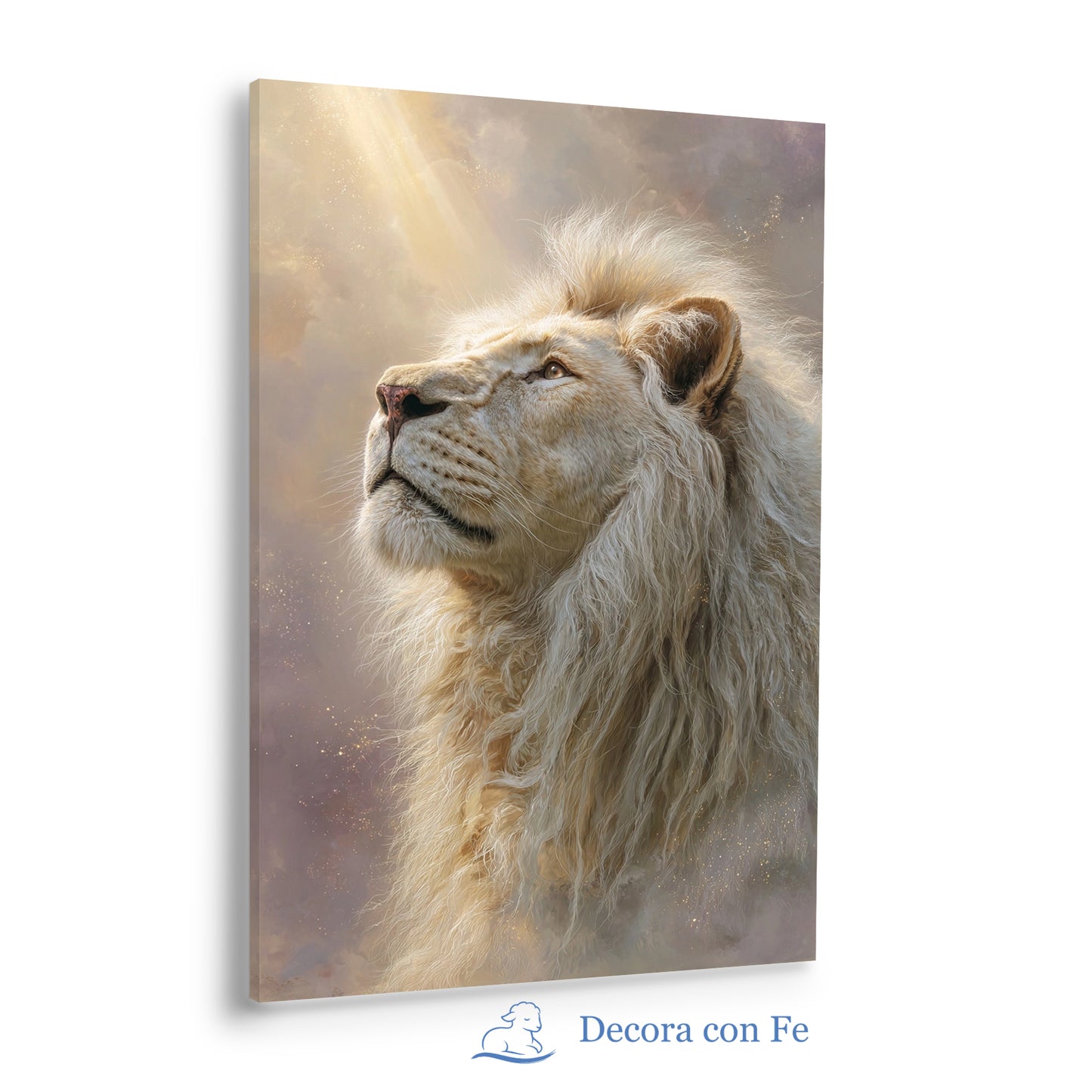 León de Judá en Majestad Celestial - Variante 1