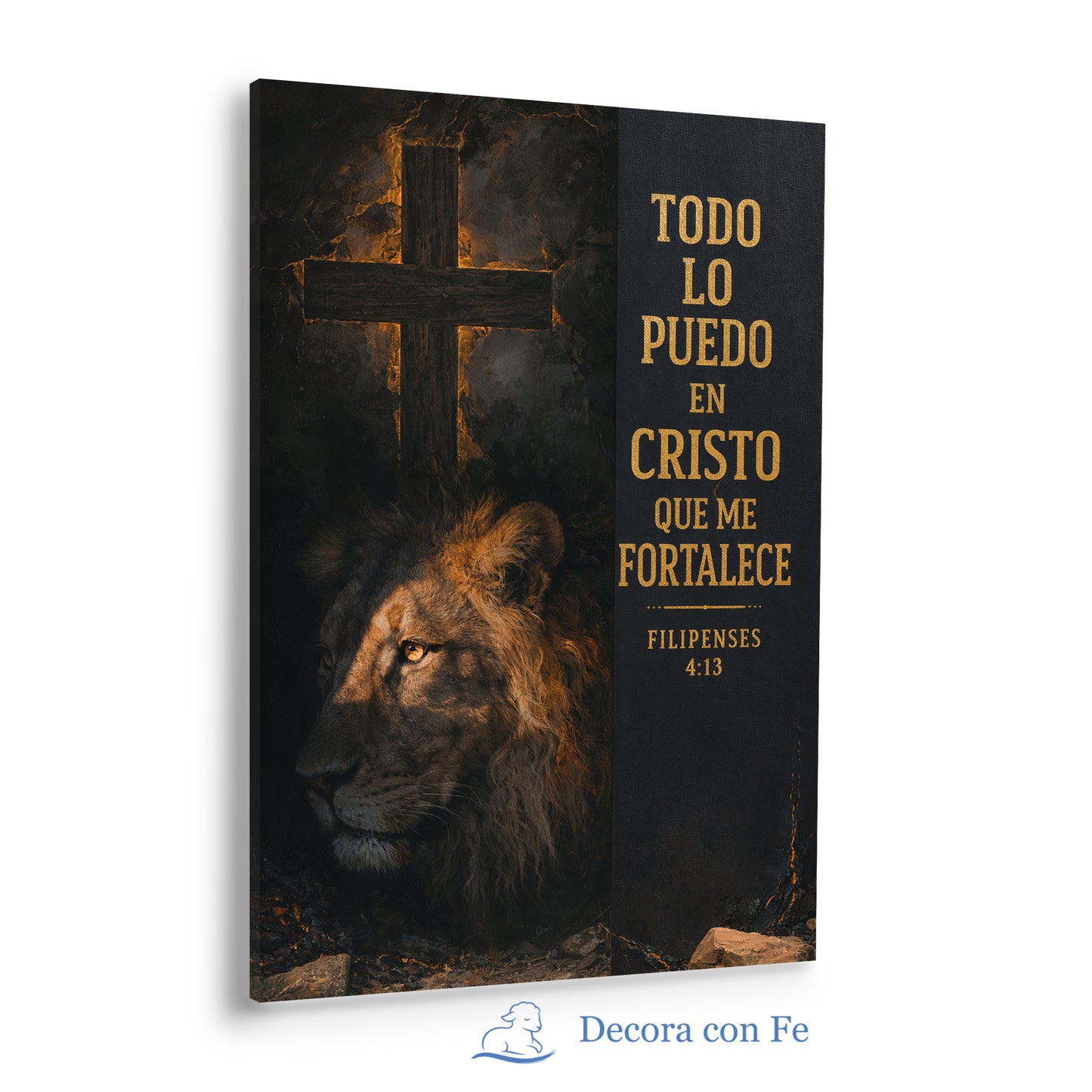 Fortaleza en Cristo - León de Judá | Filipenses 4:13 - Variante 2