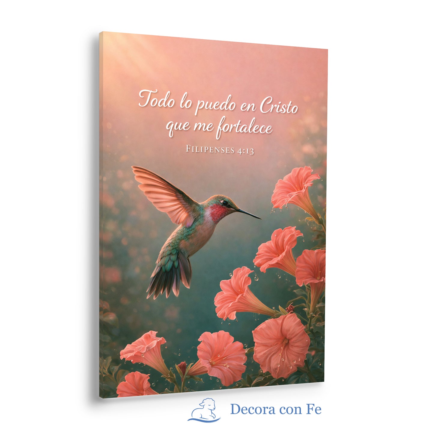 Todo lo Puedo en Cristo - Colibrí de Fortaleza | Filipenses 4:13