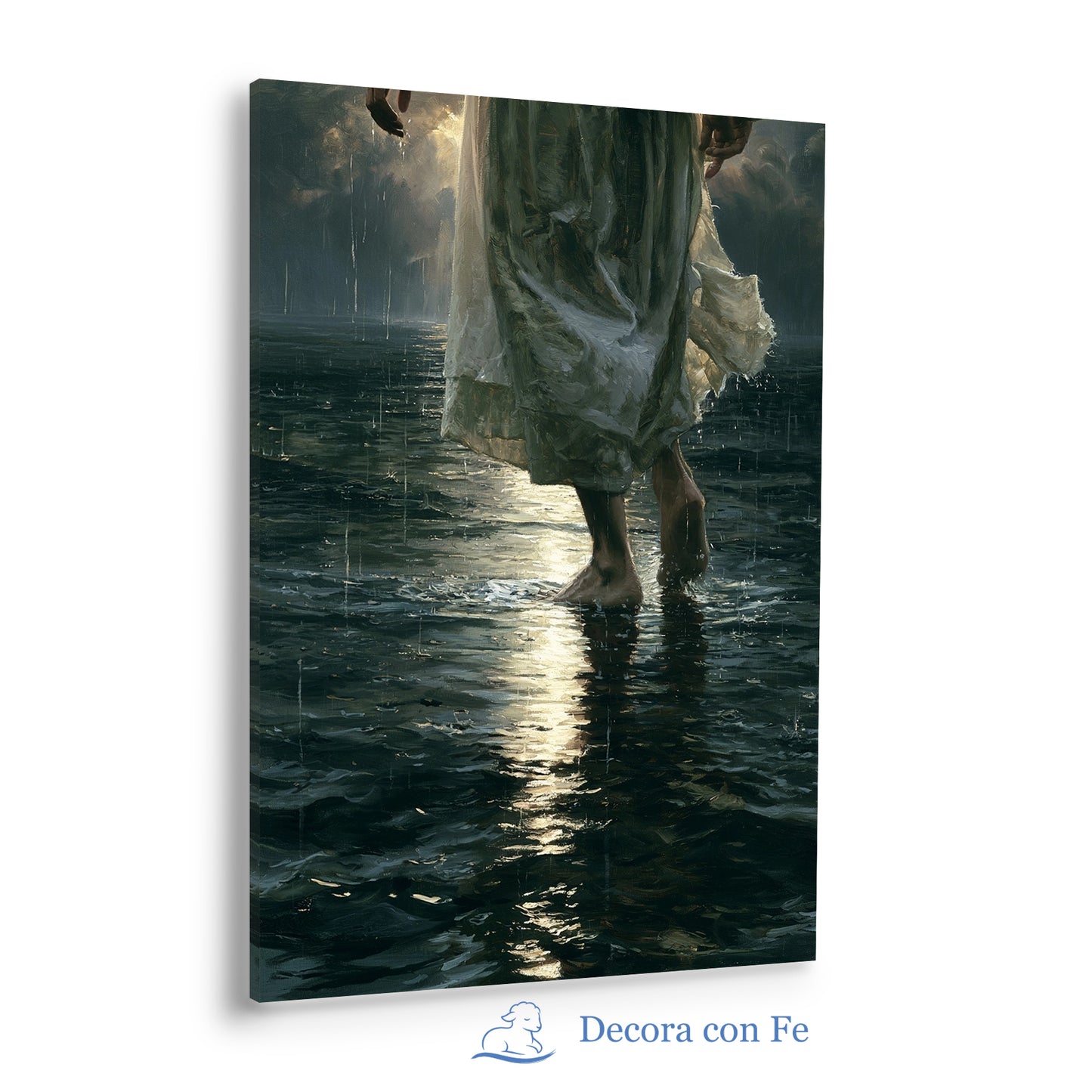 Sobre las Aguas III - Cristo Camina en la Tormenta - Variante 2