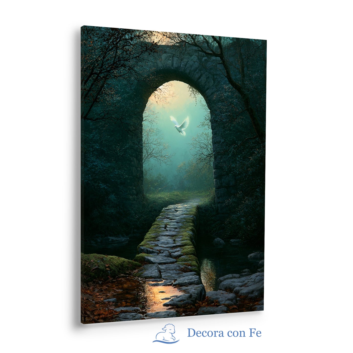 Sendero de Paz Celestial - Arte Cristiano del Espíritu Santo