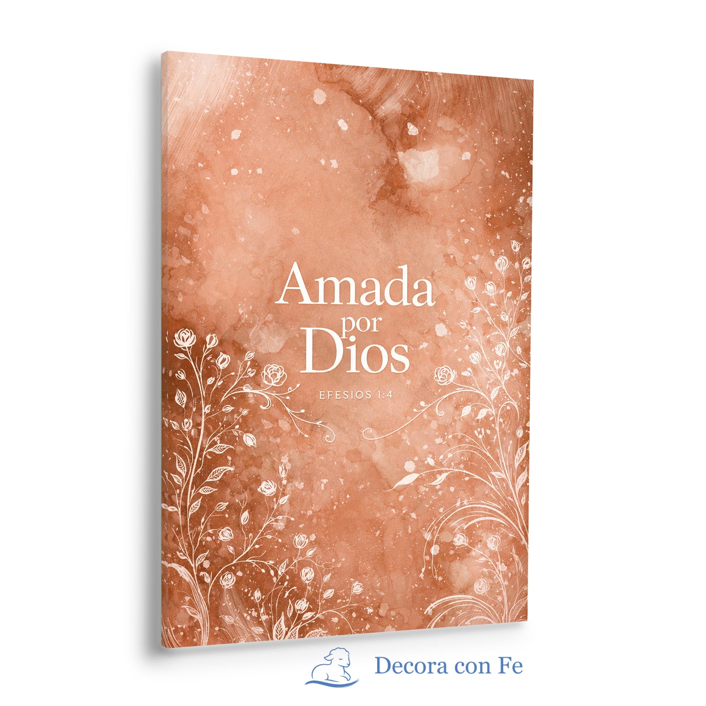 Amada por Dios - Cuadro Cristiano Decorativo