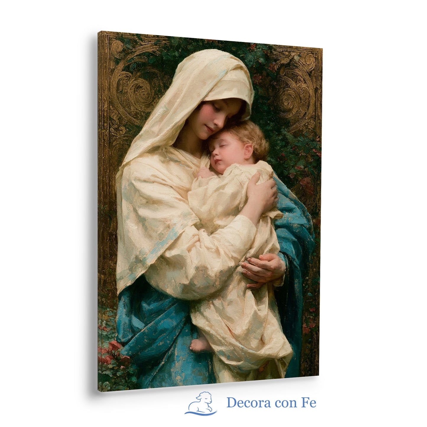 Ternura de Madre Sagrada - Cuadro Cristiano - Variante 2