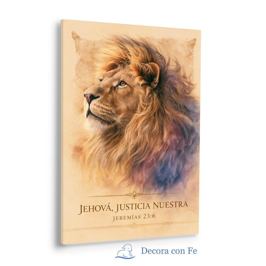 Jehová, Justicia Nuestra - Arte Cristiano del León de Judá