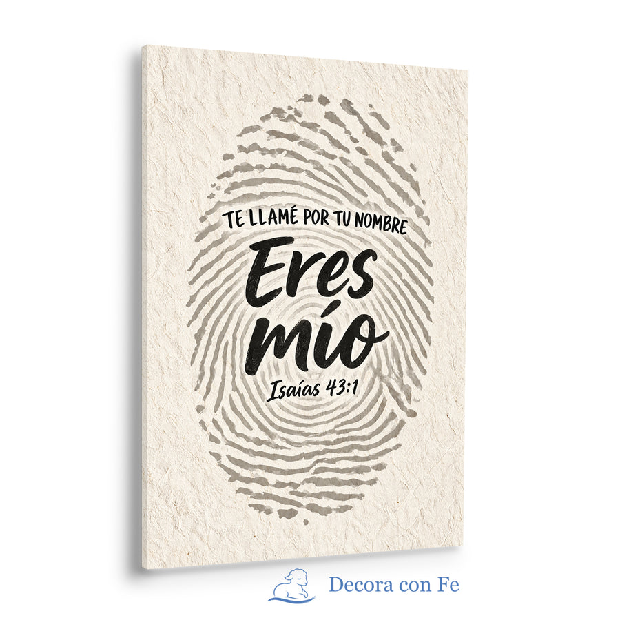 Te Llamé por Tu Nombre - Cuadro Cristiano