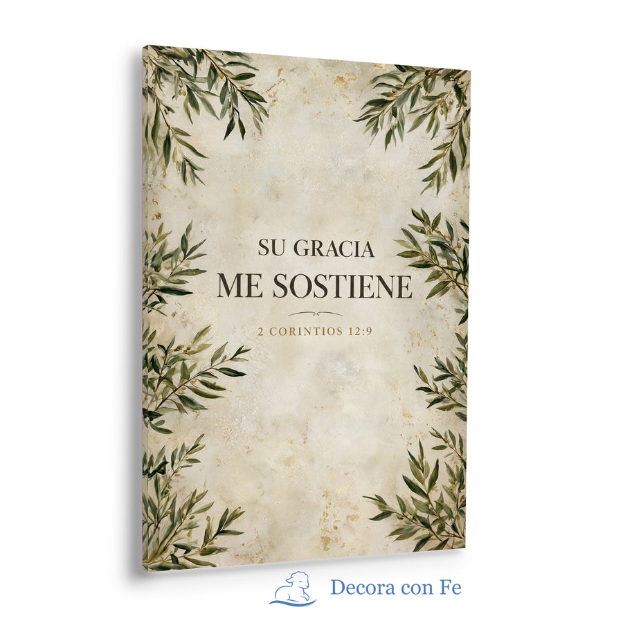 Gracia en Silencio - Cuadro Cristiano - Variante 1