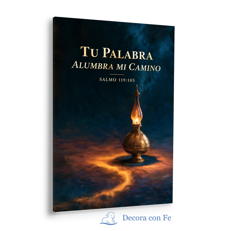 Luz Para Mi Camino - Cuadro Cristiano