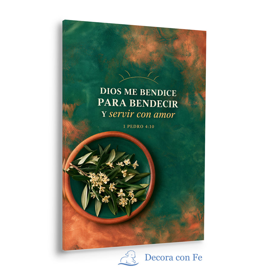 Bendecido Para Bendecir - Cuadro Cristiano