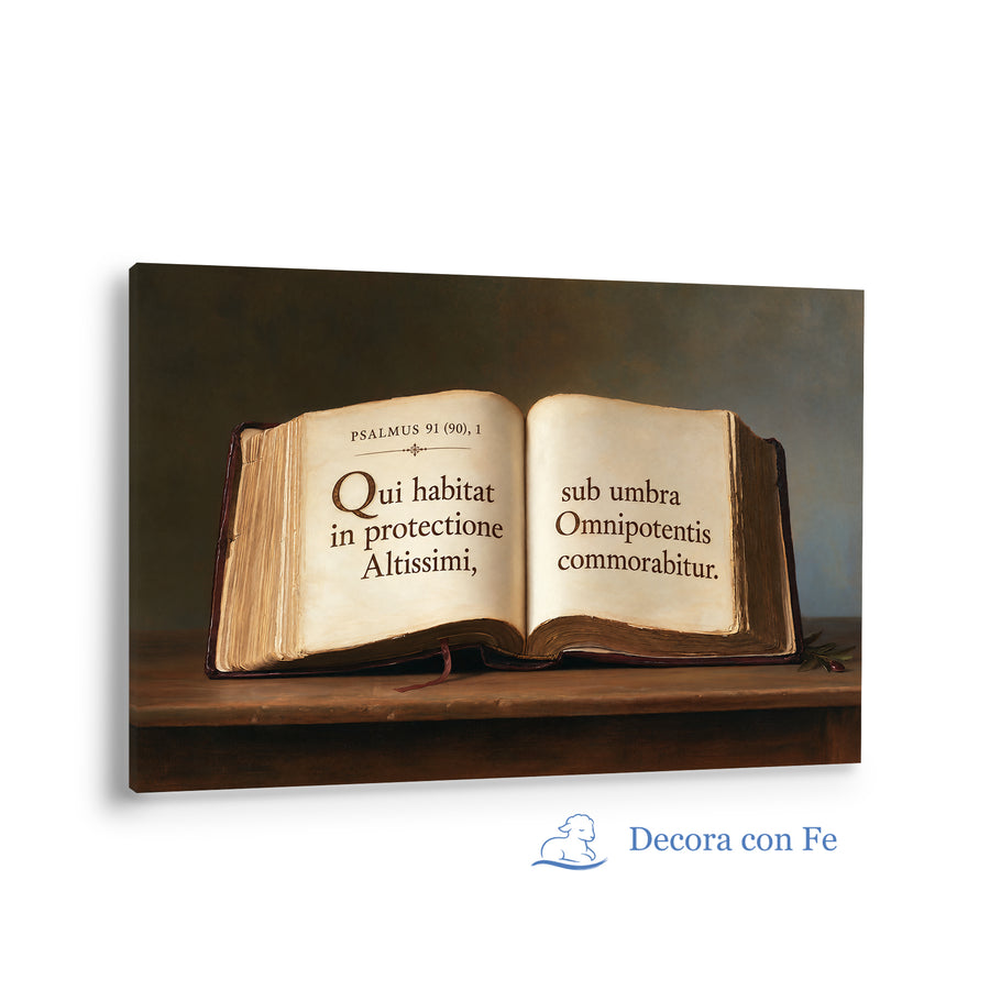 Al Amparo del Altísimo · Biblia y Salmo 91 en Latín