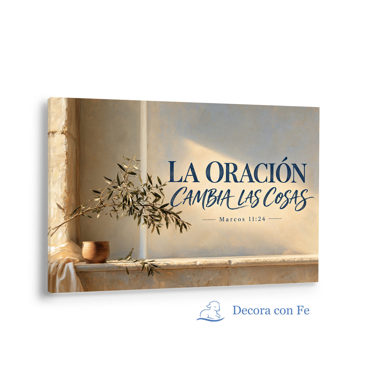 La Oración Cambia las Cosas · Luz de Esperanza · maqueta del producto