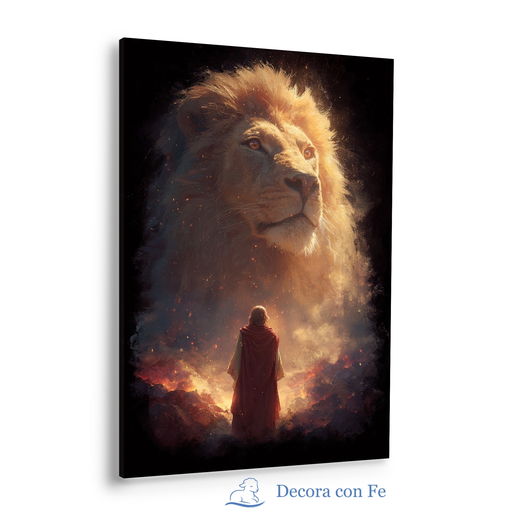Resplandor del León de Judá y Jesús - Variante 4