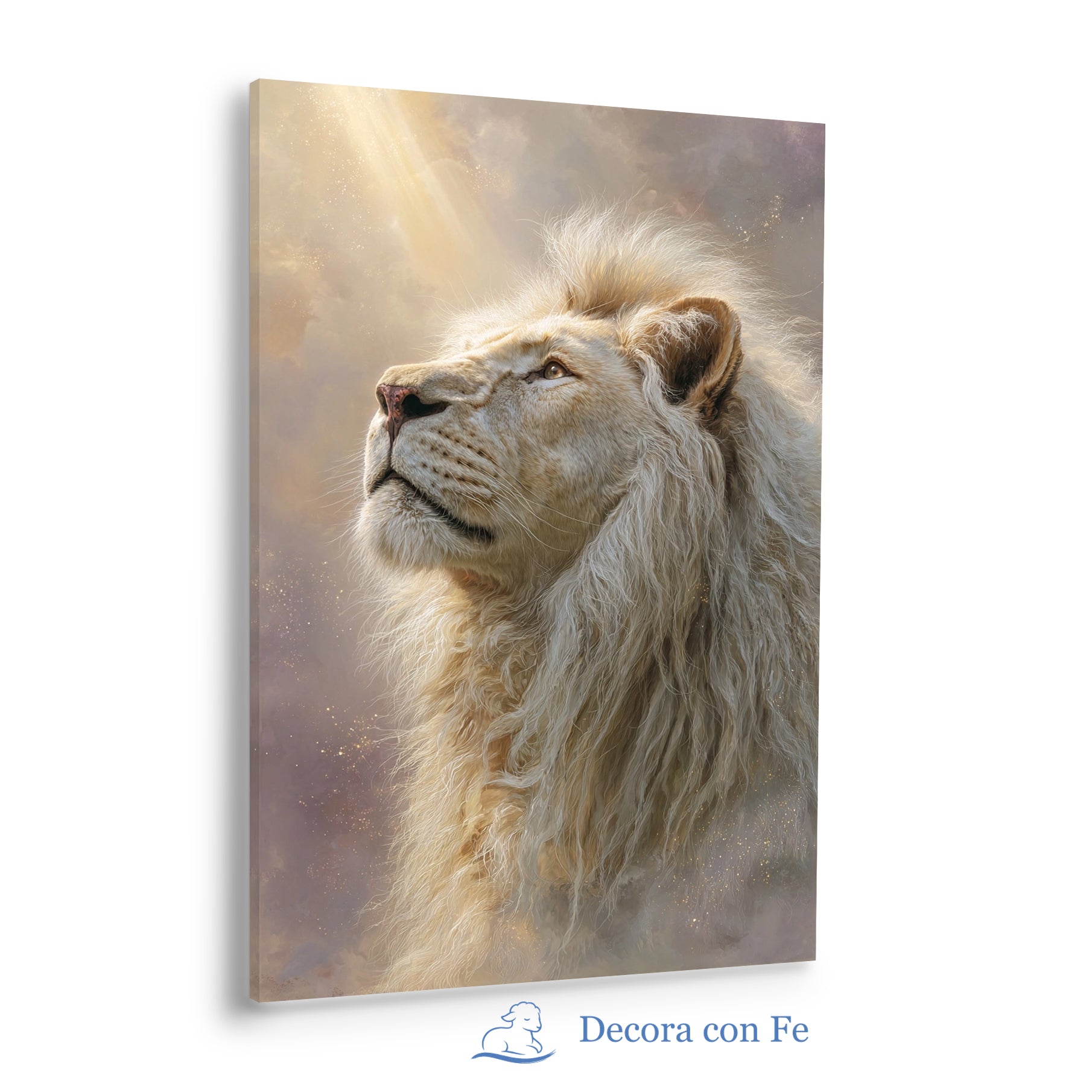 León de Judá en Majestad Celestial - Variante 1