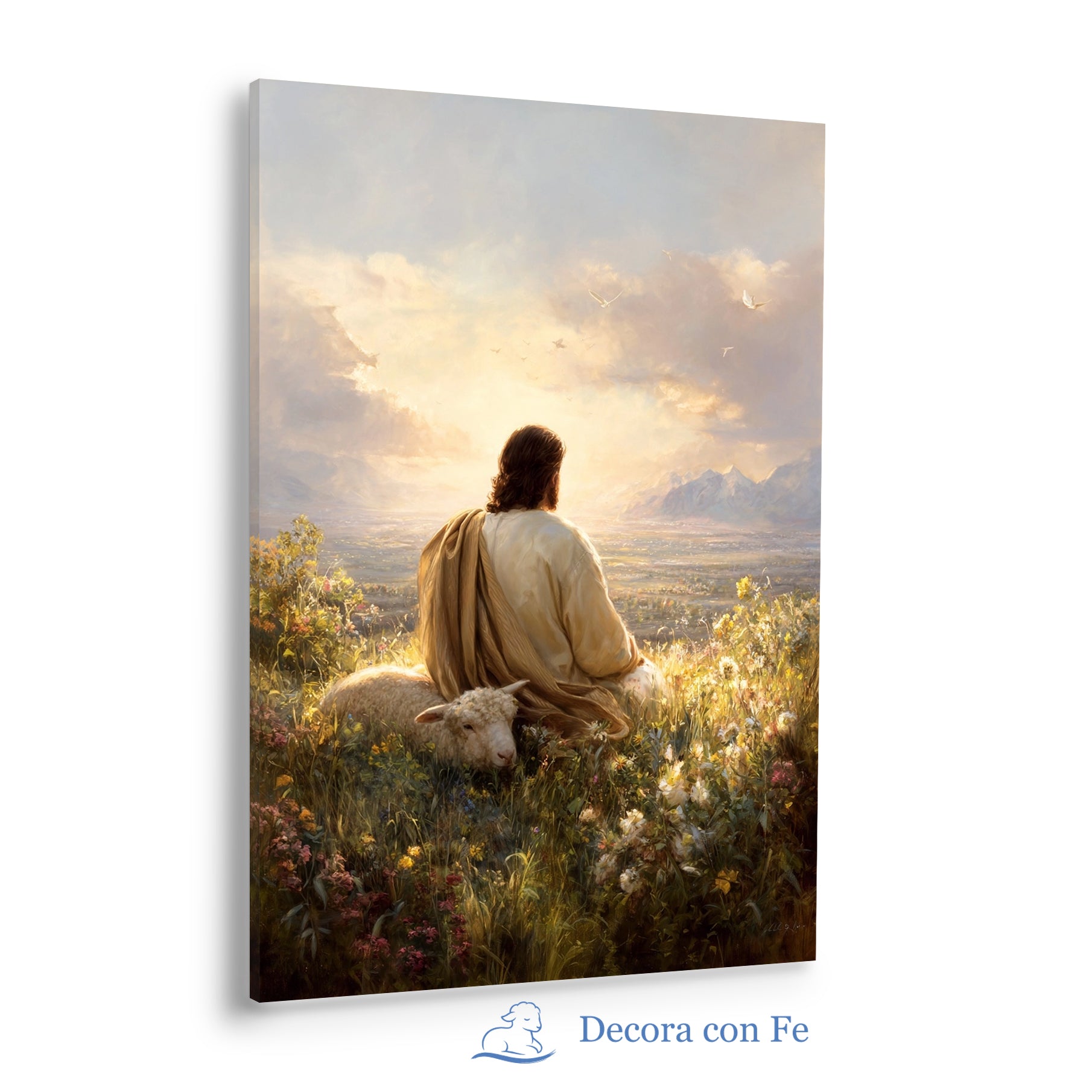 Luz del Buen Pastor en el Valle - Variante 4