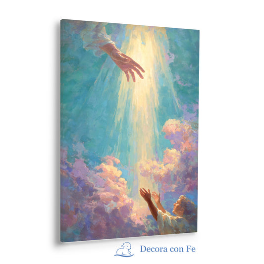 Conexión Divina - Manos hacia el Cielo - Variante 4