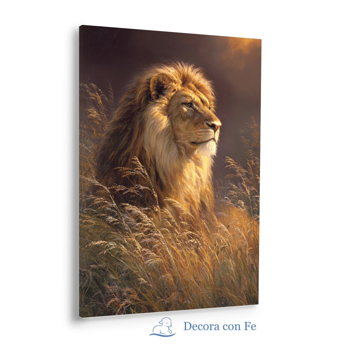 Tríptico Reino Divino: Cordero, Paloma y León - Panel 1 Variante 2 · Panel 2 Variante 2 · Panel 3 Variante 1