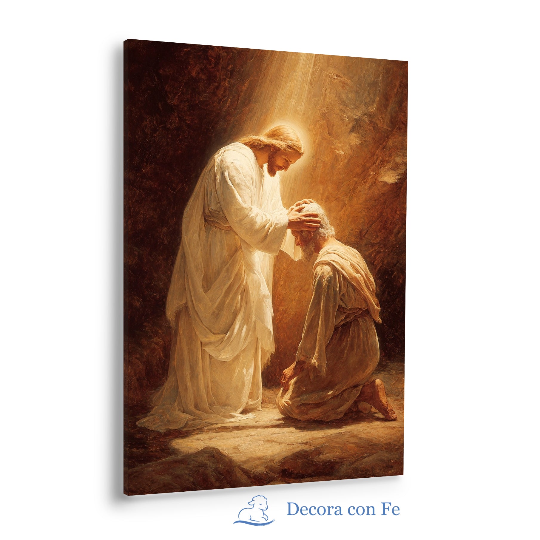 Milagros de Jesús - Tríptico Cristiano Decorativo - Panel 2 - Panel 2 Variante 2