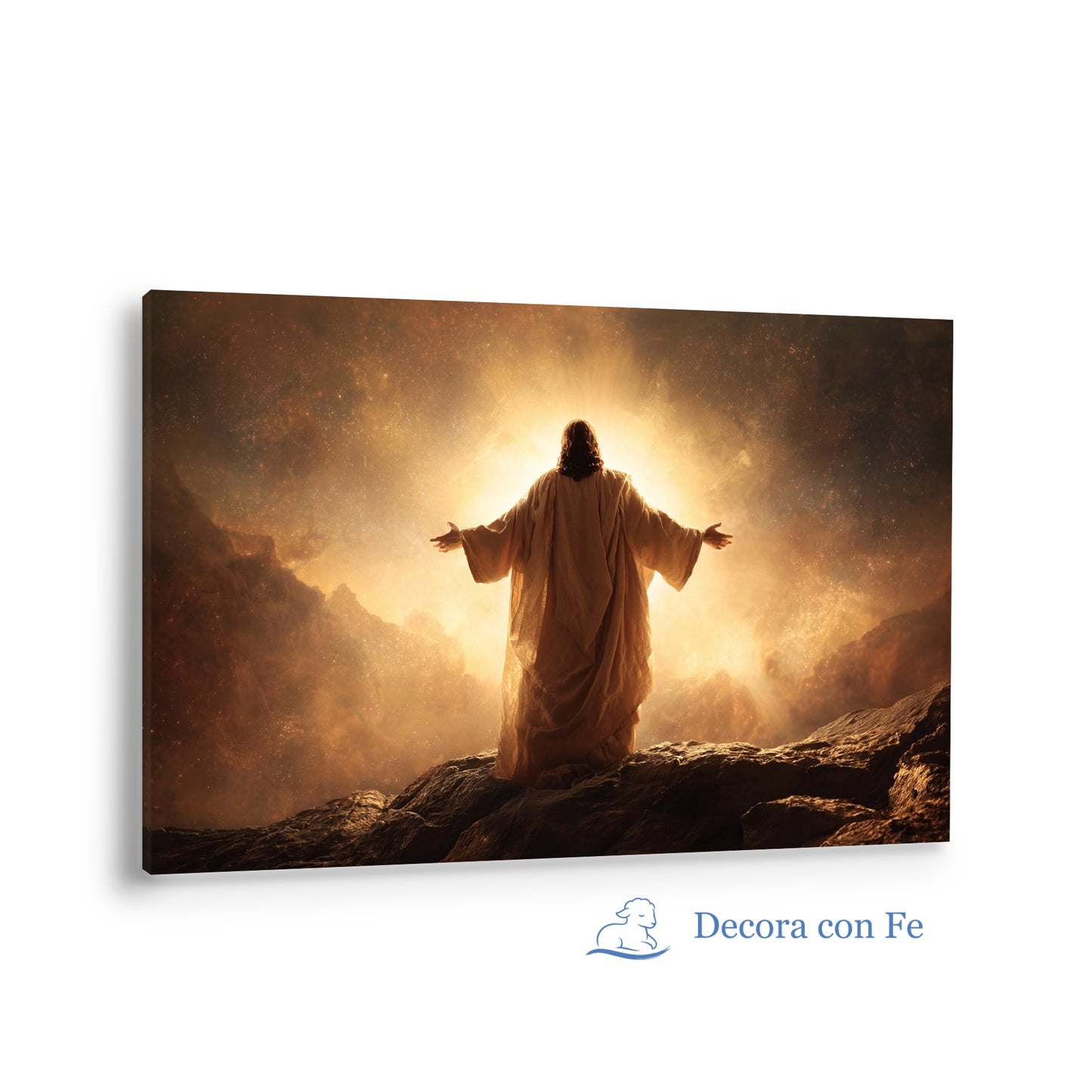 Luz en el Horizonte de Fe | Arte Cristiano Decorativo - Variante 2