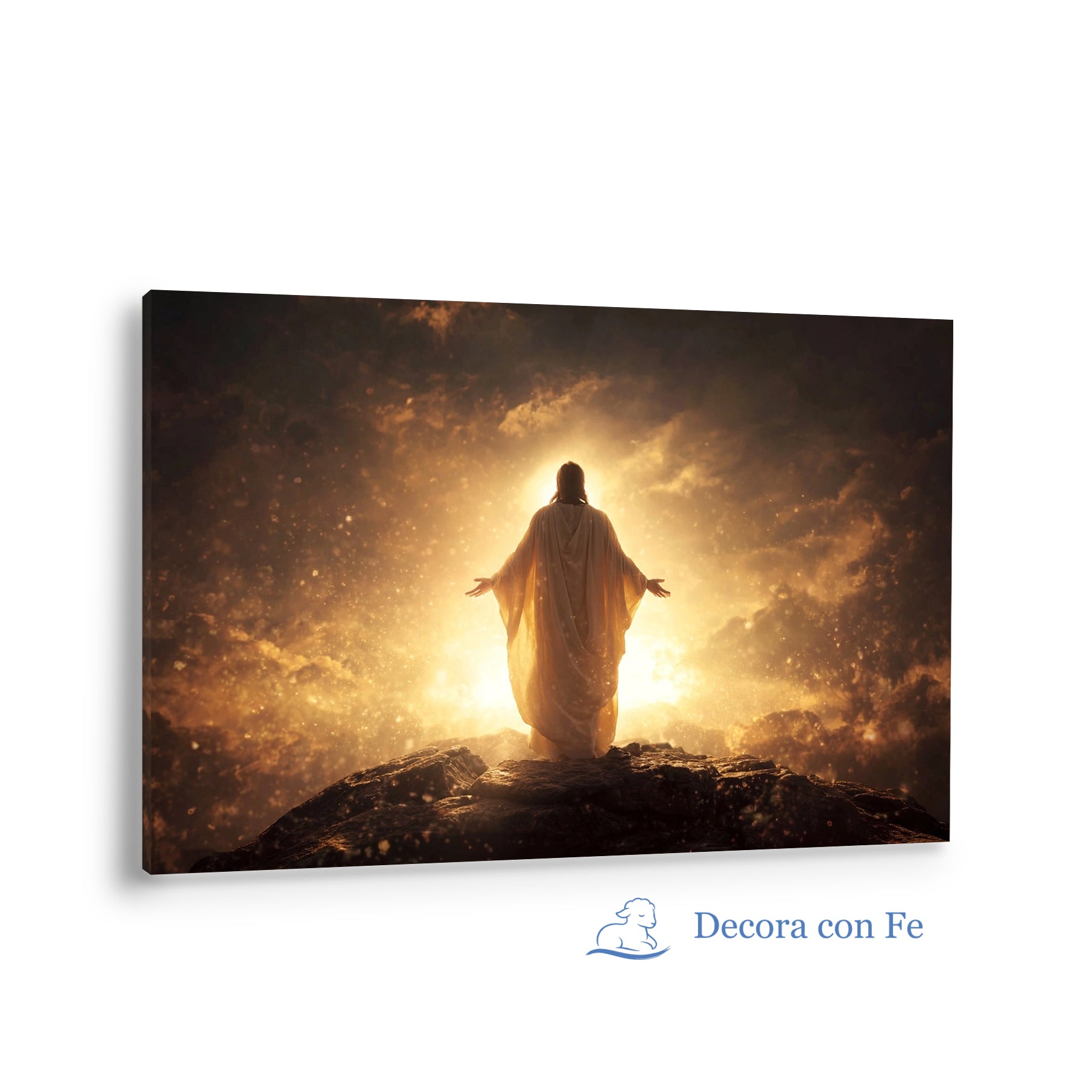 Luz en el Horizonte de Fe | Arte Cristiano Decorativo - Variante 3