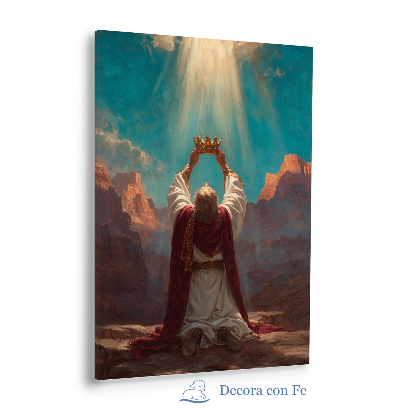 Luz de Rendición - Cuadro Cristiano Decorativo