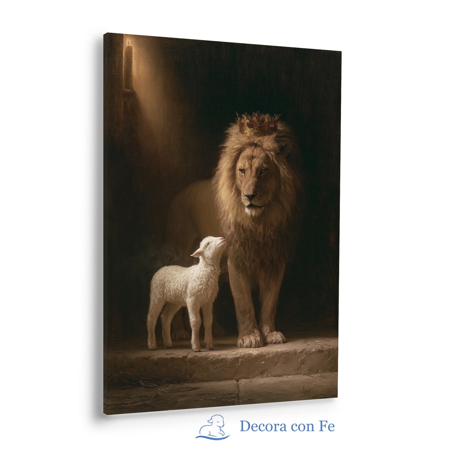 Corona Eterna: León de Judá y Cordero de Dios