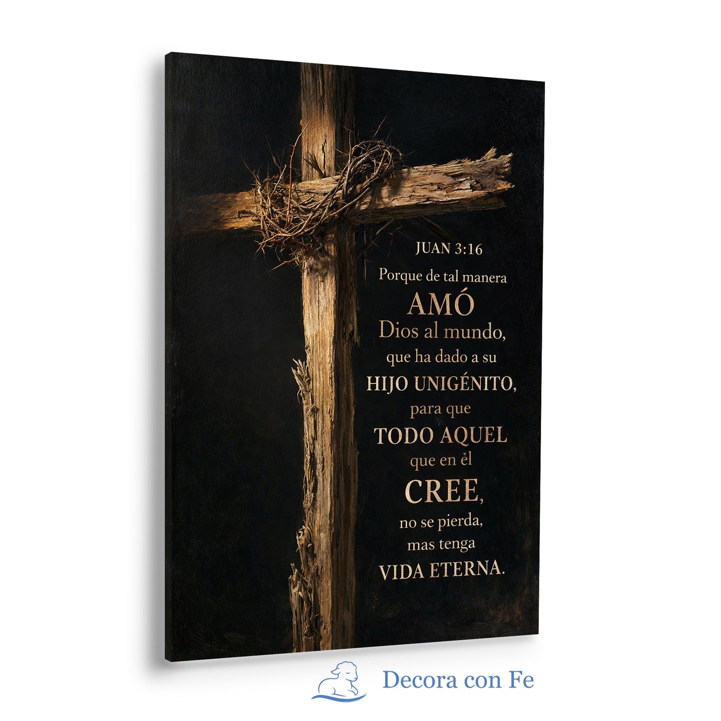 Juan 3:16 - Cruz del Amor Redentor - Variante 2