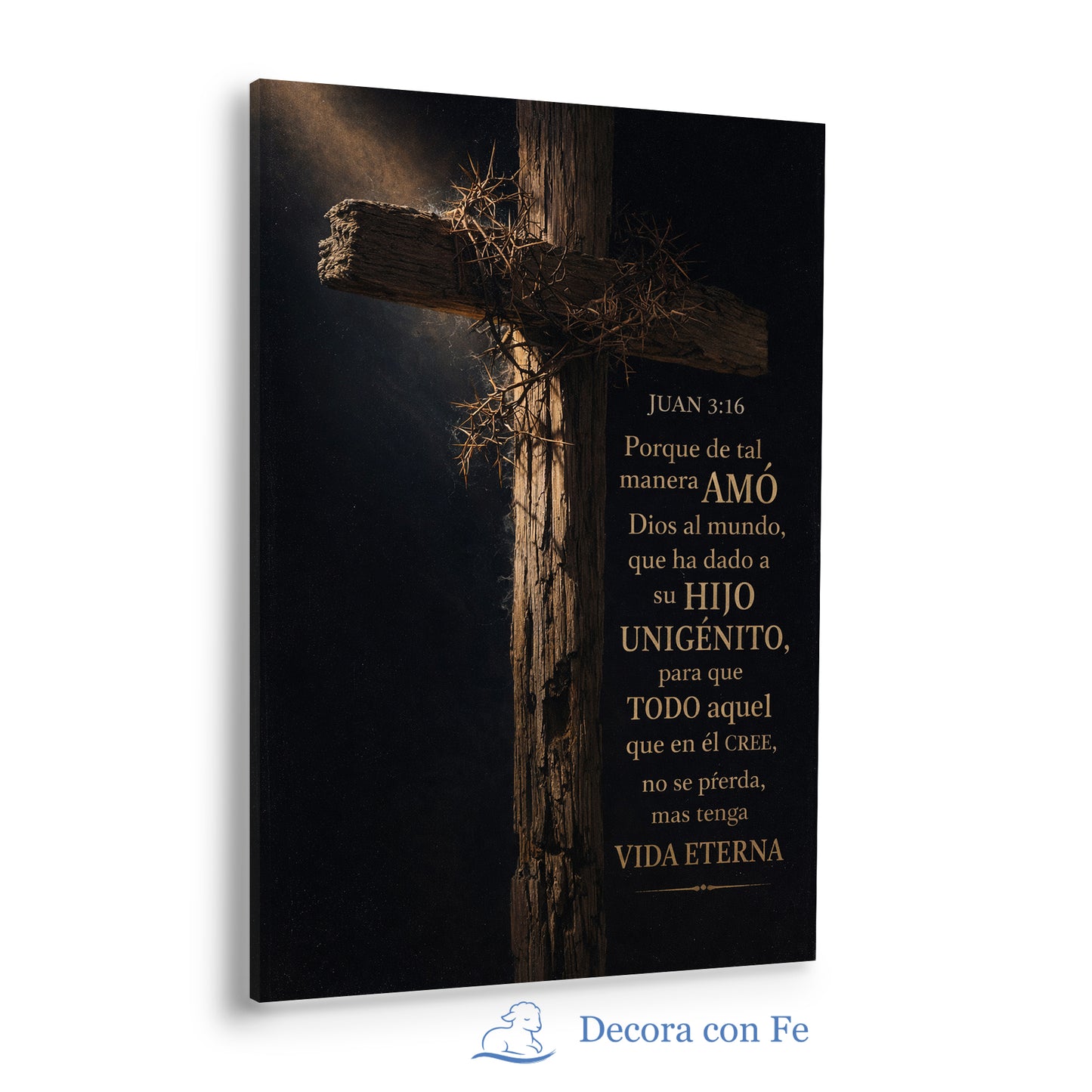 Juan 3:16 - Cruz del Amor Redentor - Variante 3