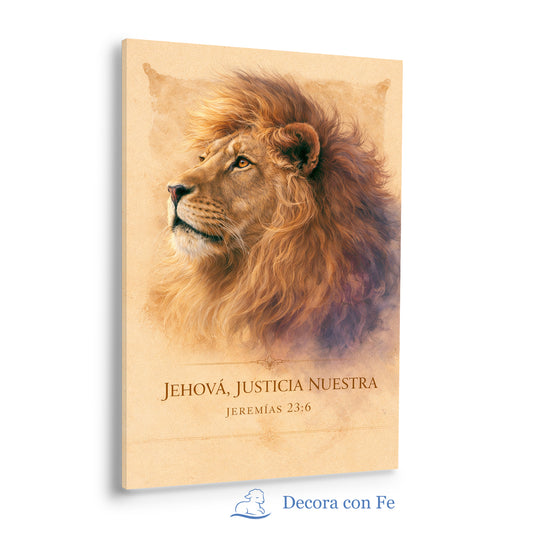 Jehová, Justicia Nuestra - Arte Cristiano del León de Judá