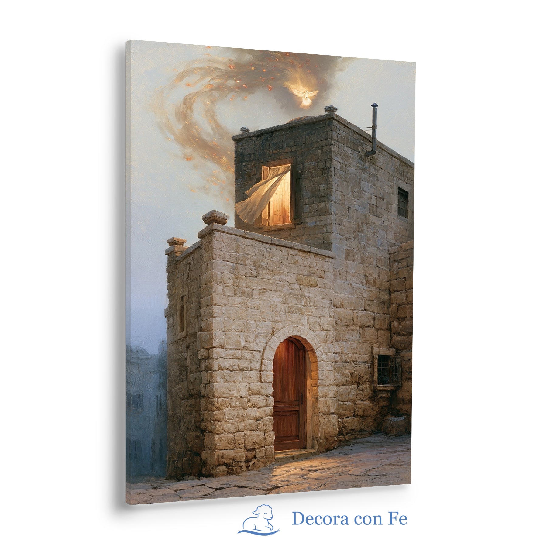 Pentecostés sobre el Aposento Alto | Arte Cristiano Hechos 2