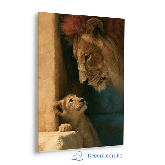 Siguiendo al Padre - León de Judá y Cachorro