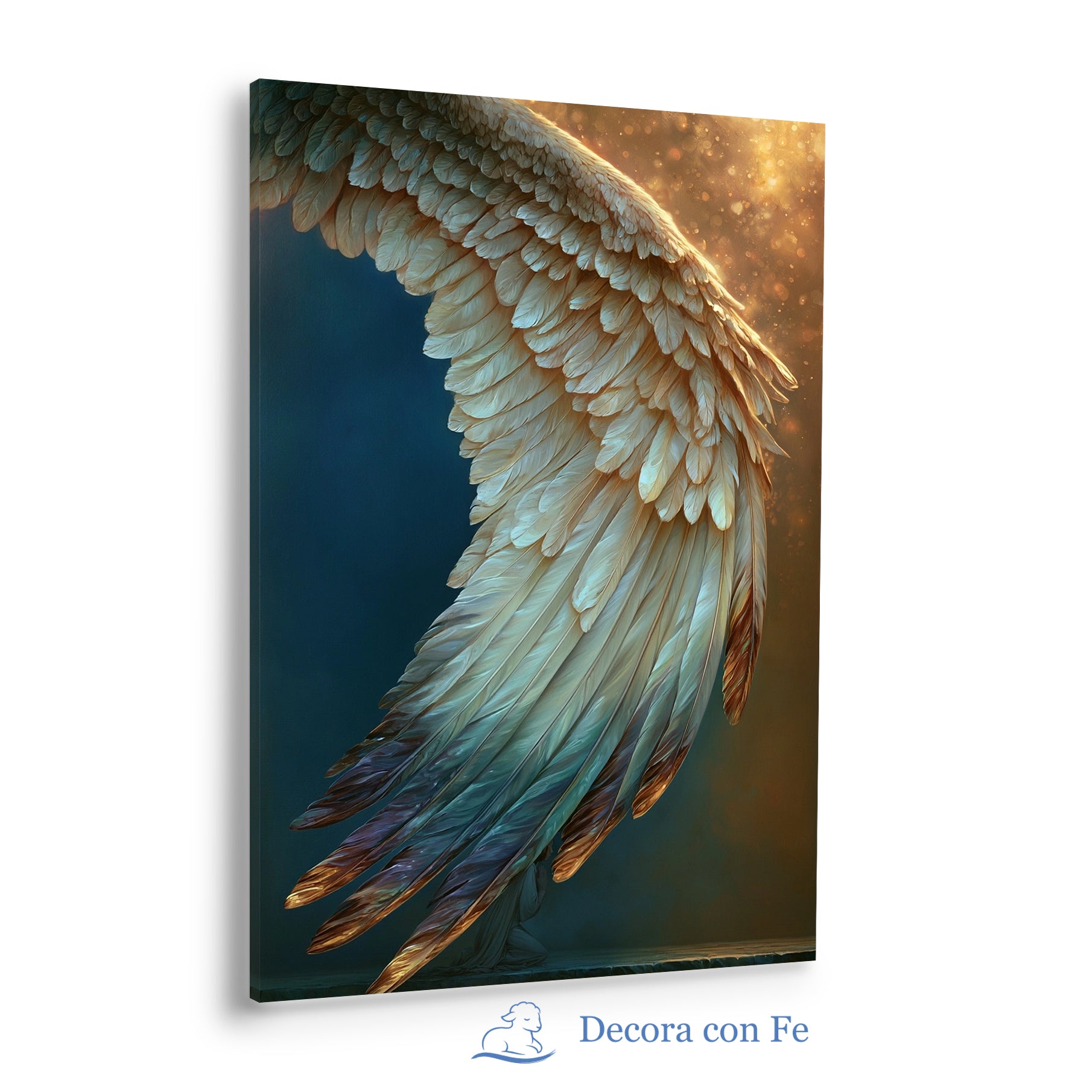 Bajo Sus Alas de Misericordia - Arte Cristiano - Variante 1
