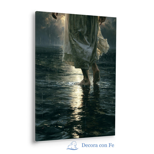 Sobre las Aguas III - Cristo Camina en la Tormenta - Variante 2