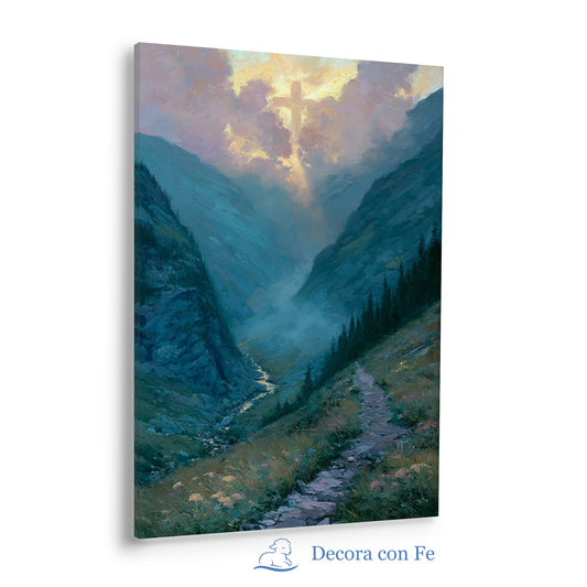 Mi Socorro Viene del Señor - Arte Cristiano de Montaña | Salmo 121 - Variante 3