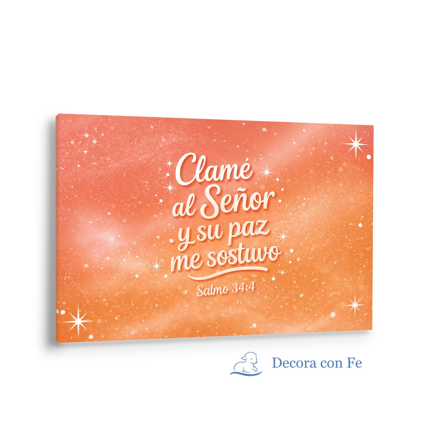 Salmo 34:4 - Clamé al Señor y Su Paz Me Sostuvo