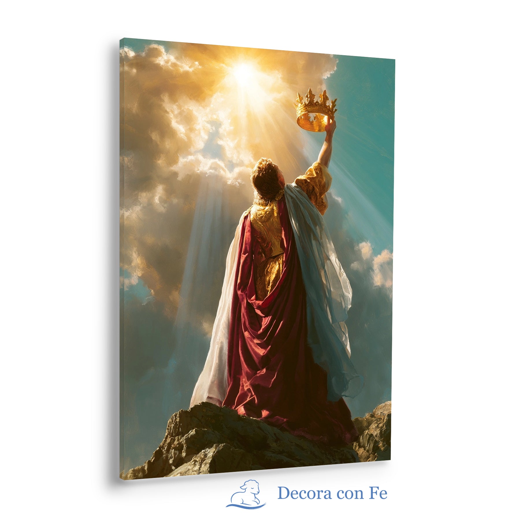 Luz de Rendición - Cuadro Cristiano Decorativo