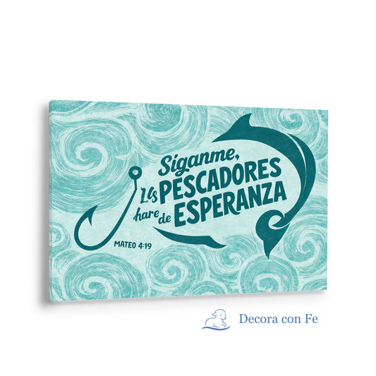 Pescadores de Esperanza - Cuadro Cristiano Náutico