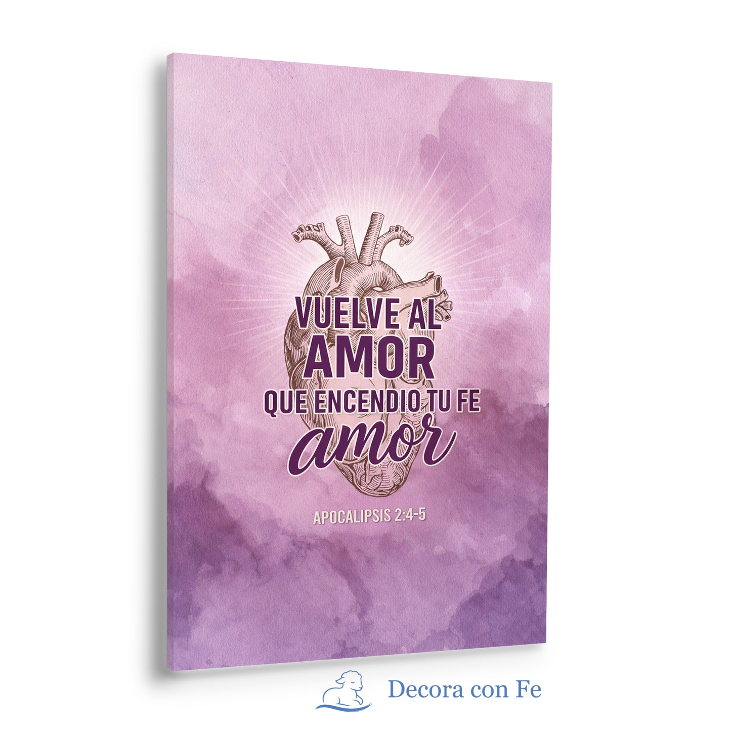Vuelve al Primer Amor - Cuadro Cristiano Inspirado en Apocalipsis