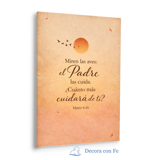 Miren las Aves - Arte Bíblico Mateo 6:26