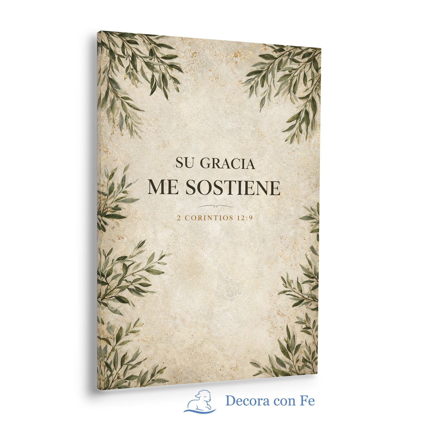 Gracia en Silencio - Cuadro Cristiano - Variante 1