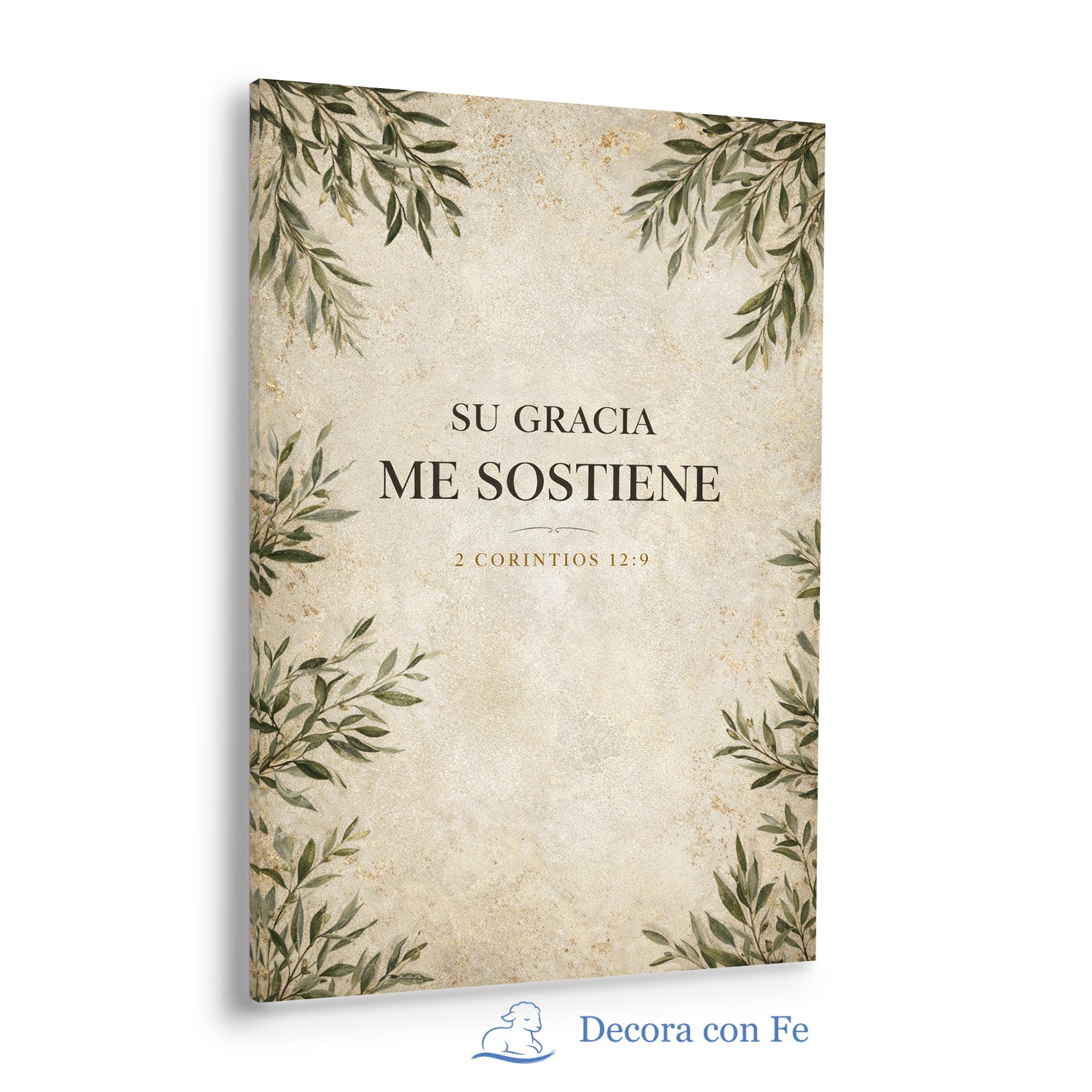 Gracia en Silencio - Cuadro Cristiano - Variante 1
