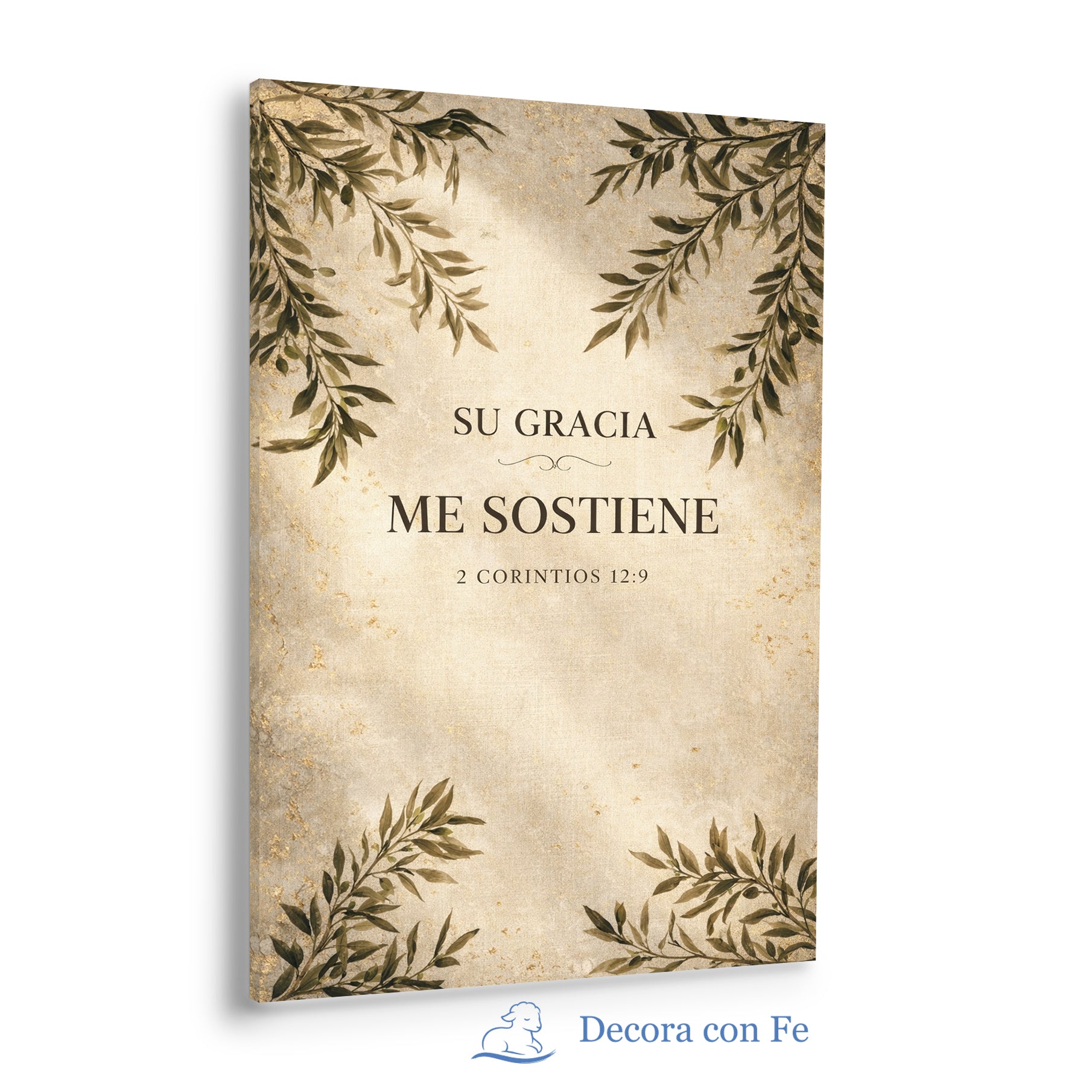 Gracia en Silencio - Cuadro Cristiano - Variante 2