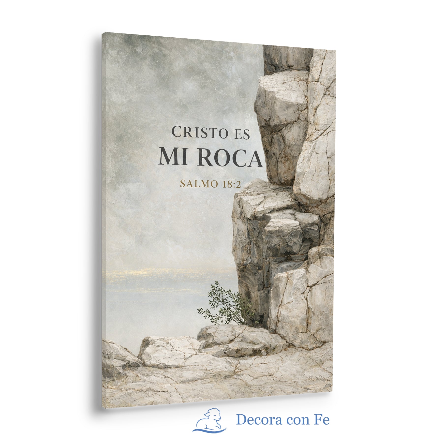 Cristo Mi Roca - Cuadro Cristiano