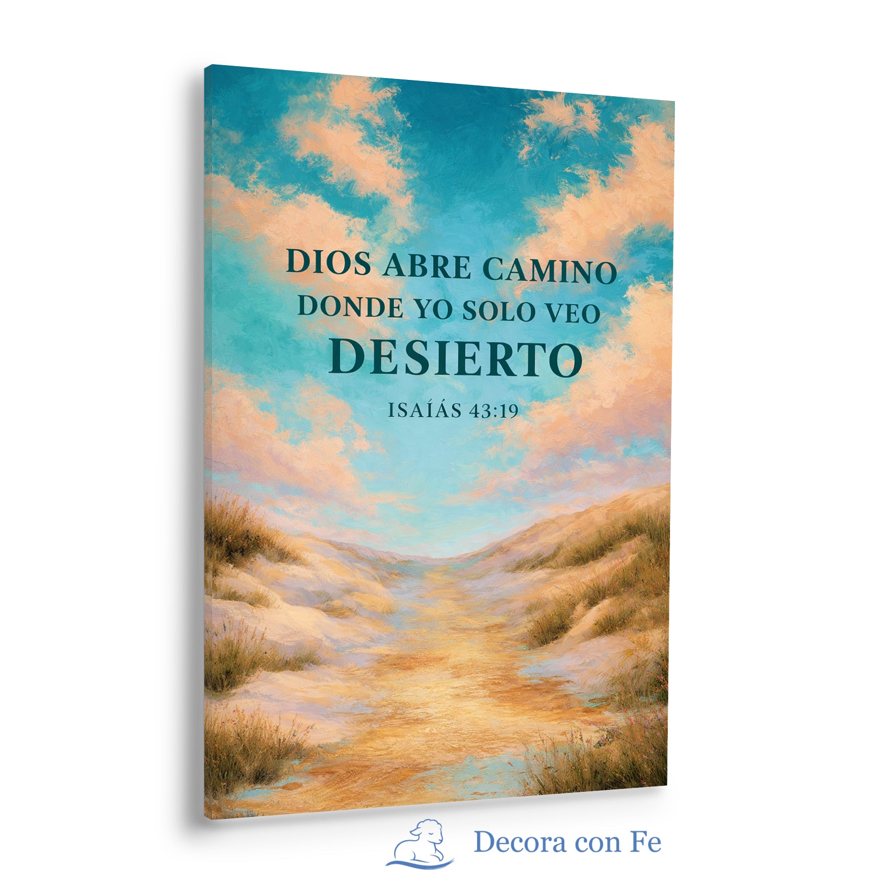 Dios Abre Camino - Cuadro Cristiano - Variante 1