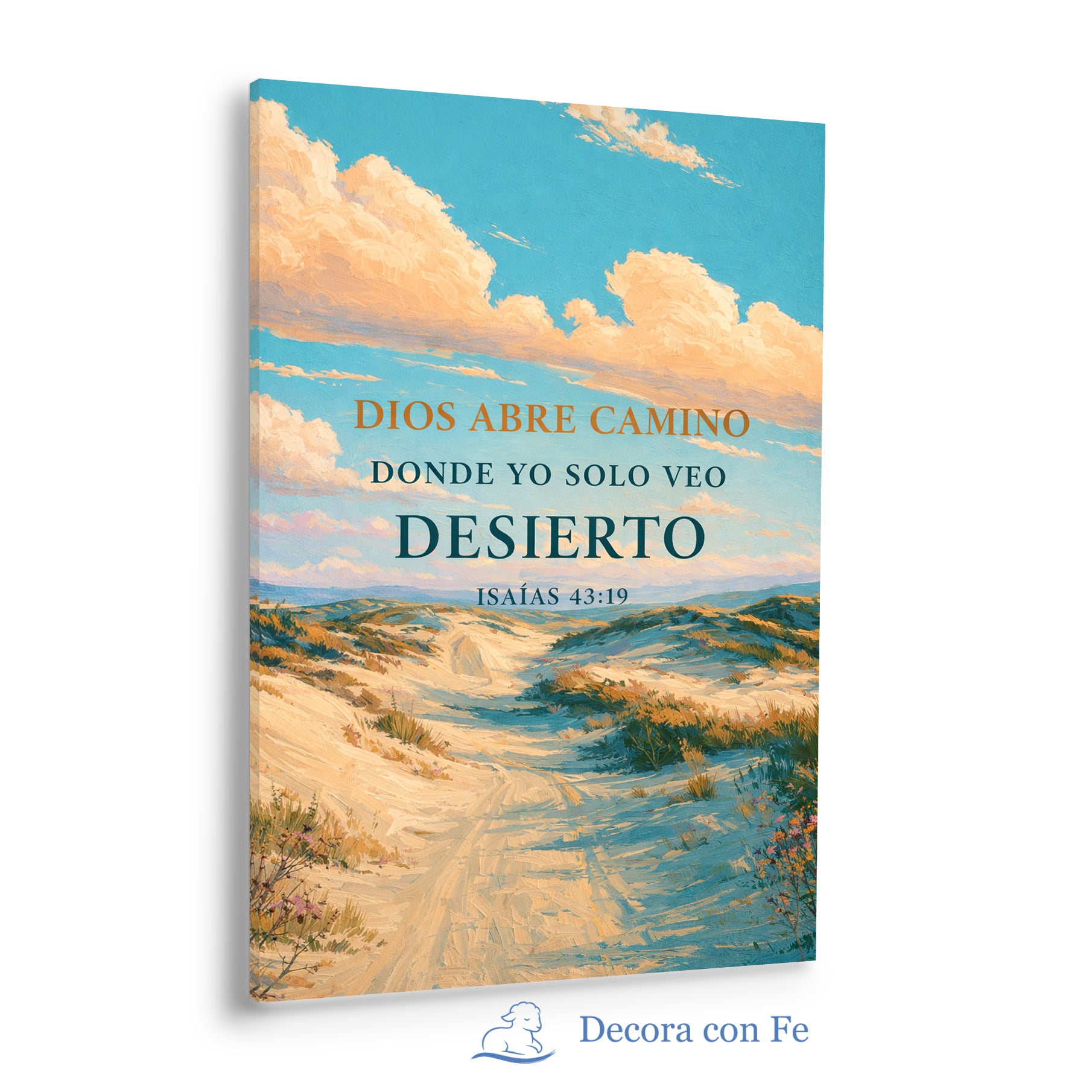 Dios Abre Camino - Cuadro Cristiano - Variante 4