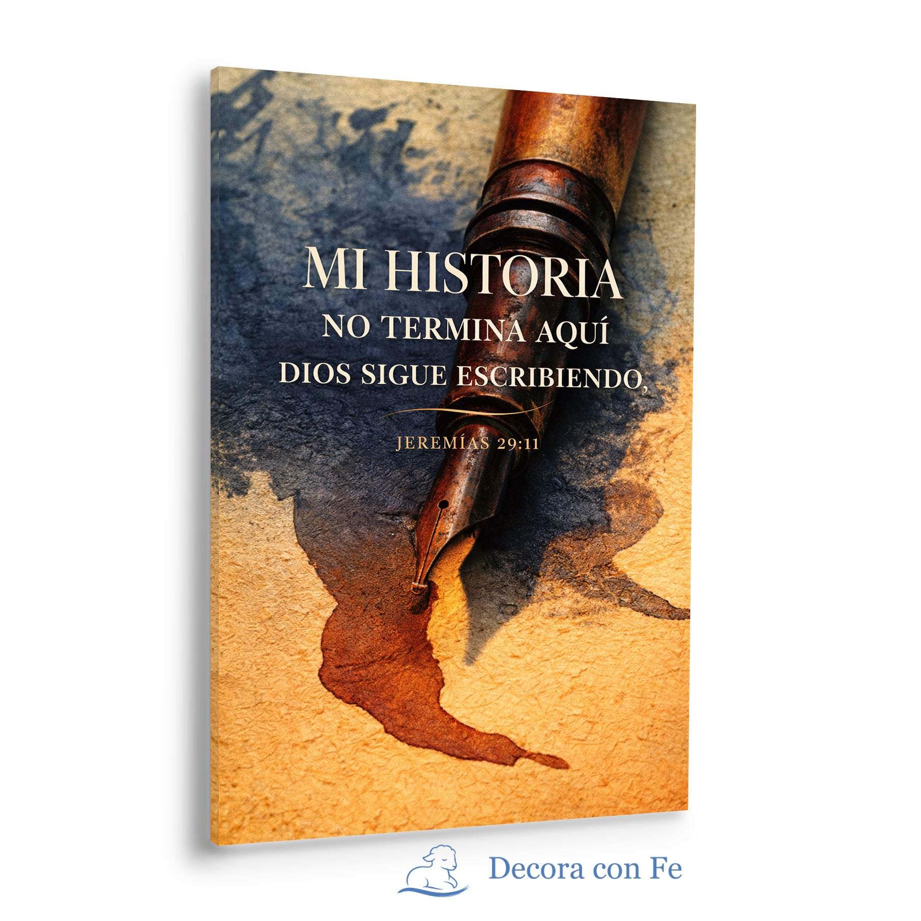 Mi Historia No Termina Aquí - Cuadro Cristiano - Variante 4