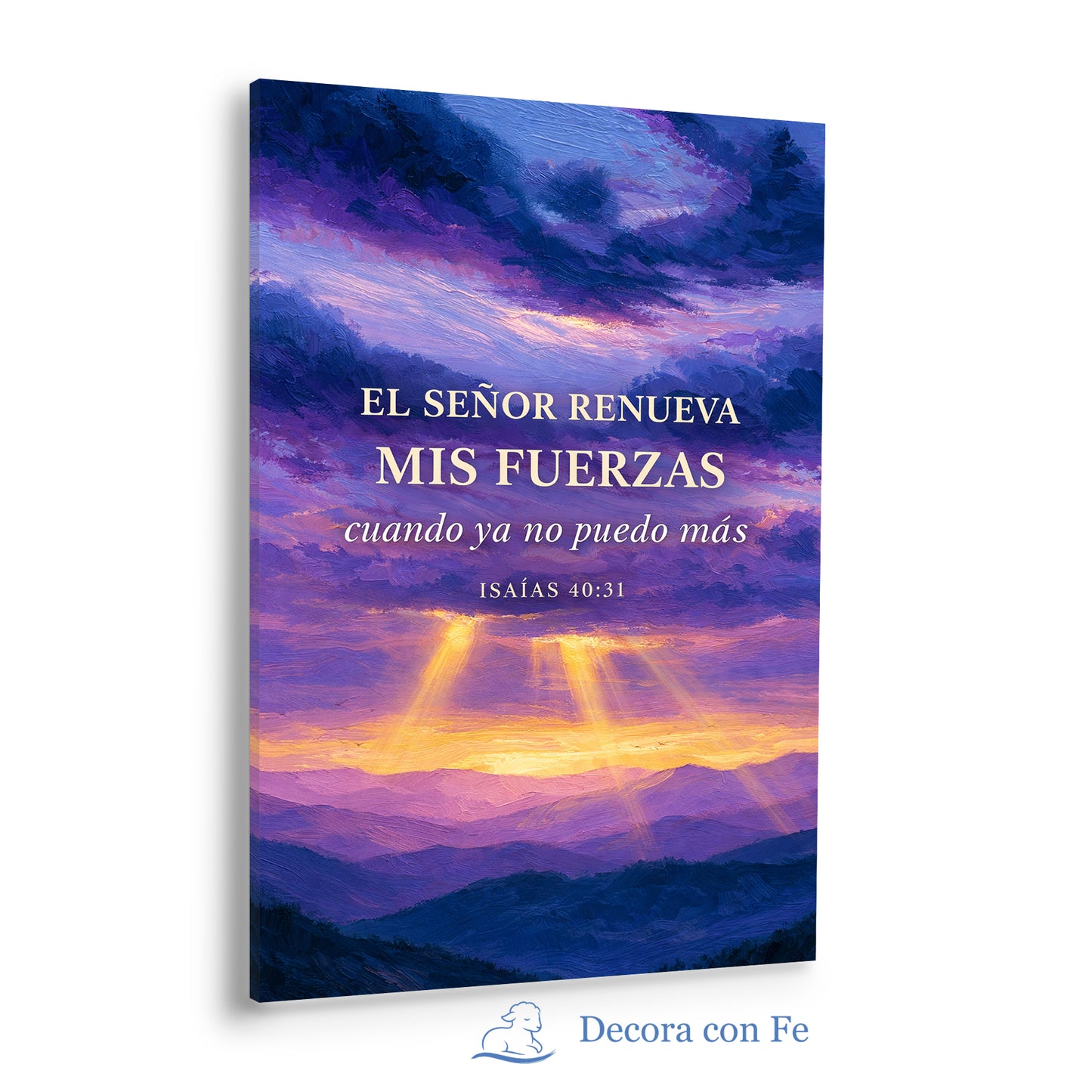 Fuerzas Renovadas - Cuadro Cristiano - Variante 1