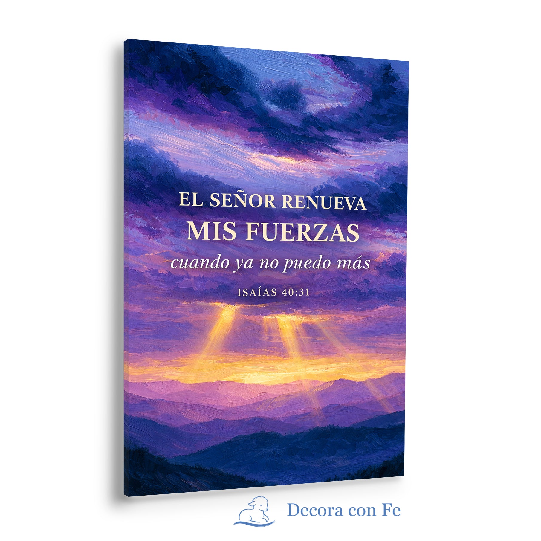 Fuerzas Renovadas - Cuadro Cristiano - Variante 1