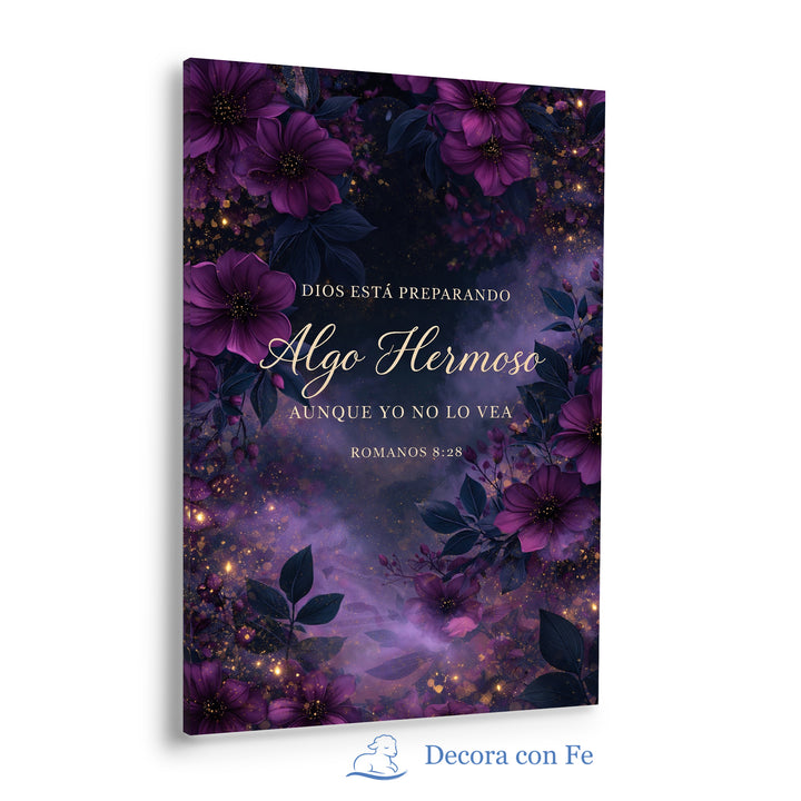 Algo Hermoso Viene - Cuadro Cristiano - Variante 3