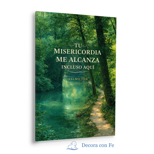 Tu Misericordia Me Alcanza - Cuadro Cristiano