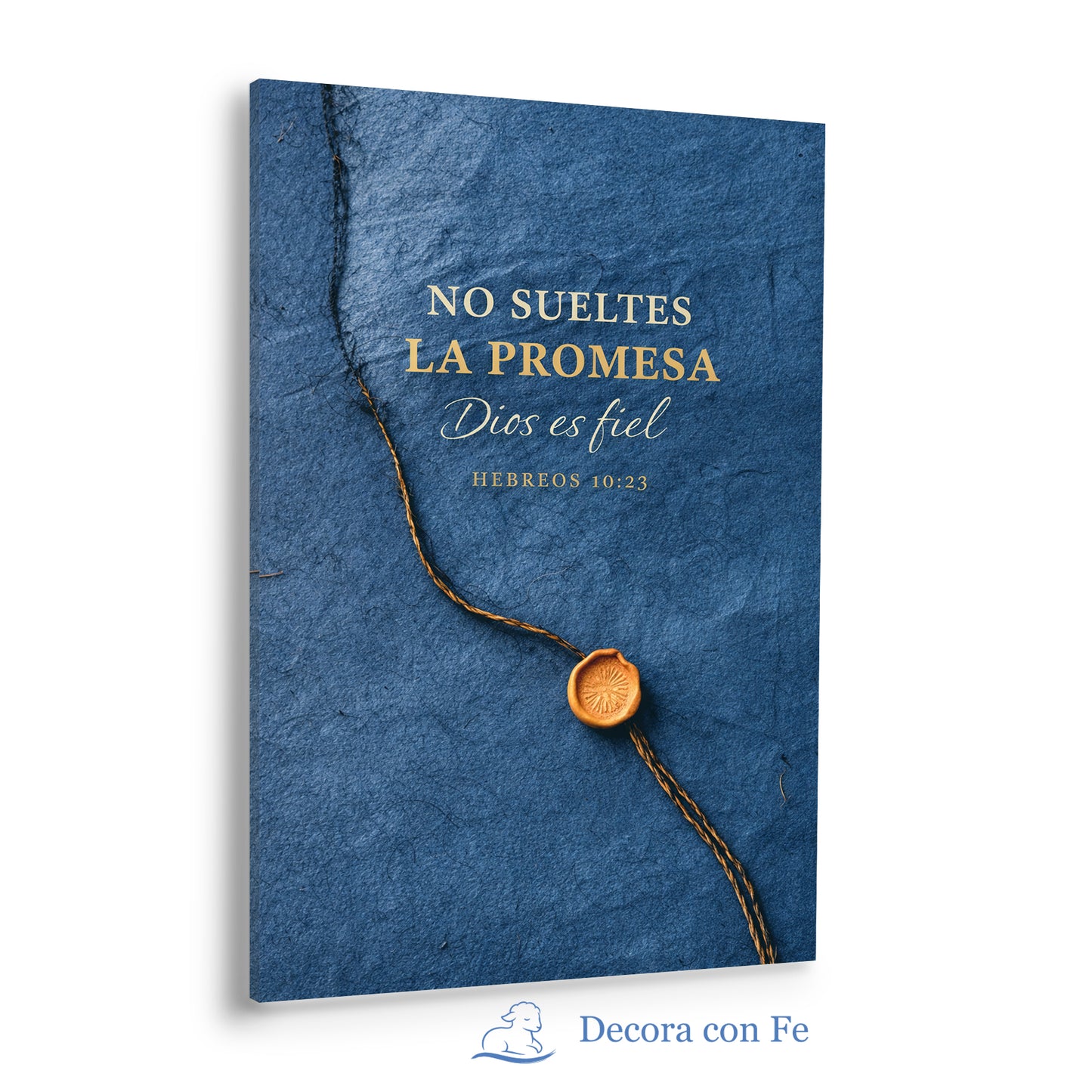 No Sueltes La Promesa - Cuadro Cristiano - Variante 4